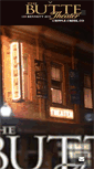 Mobile Screenshot of buttetheater.com